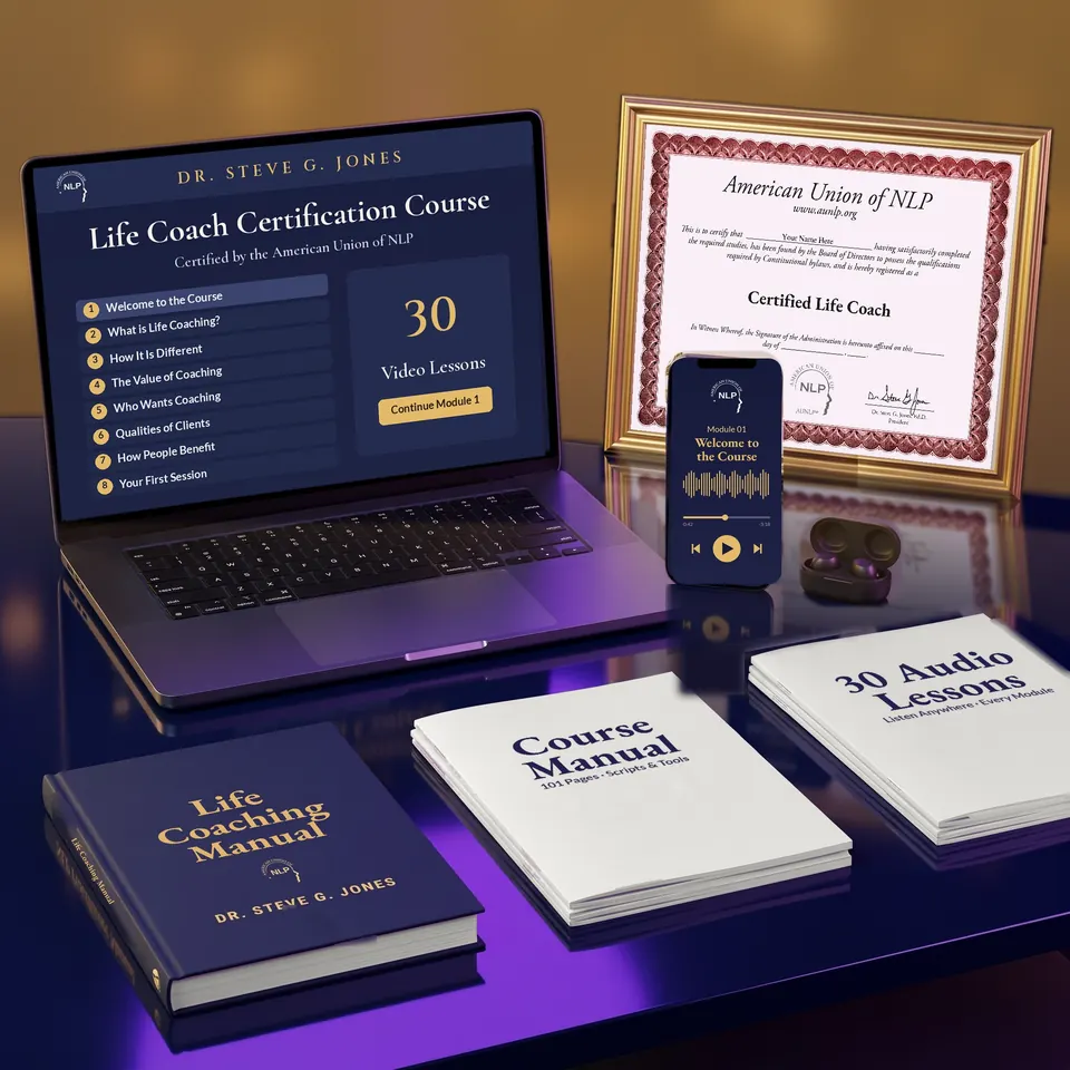 Life Coach Certification course by Dr. Steve G. Jones